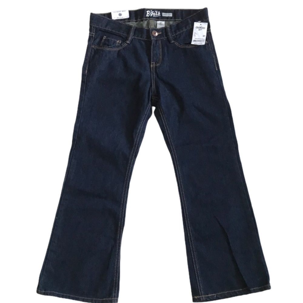 NWT OshKosh B’Gosh Boot Cut Girl’s Blue Jeans Sz 8P